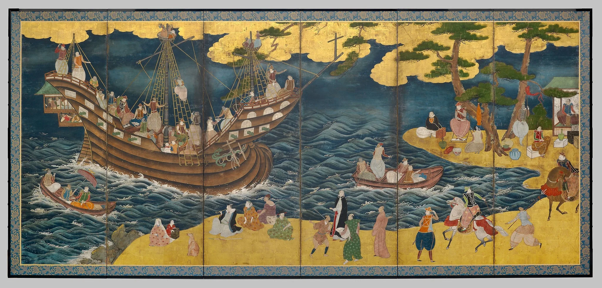 Southern Barbarians, by Unknown, unspecified, 1650