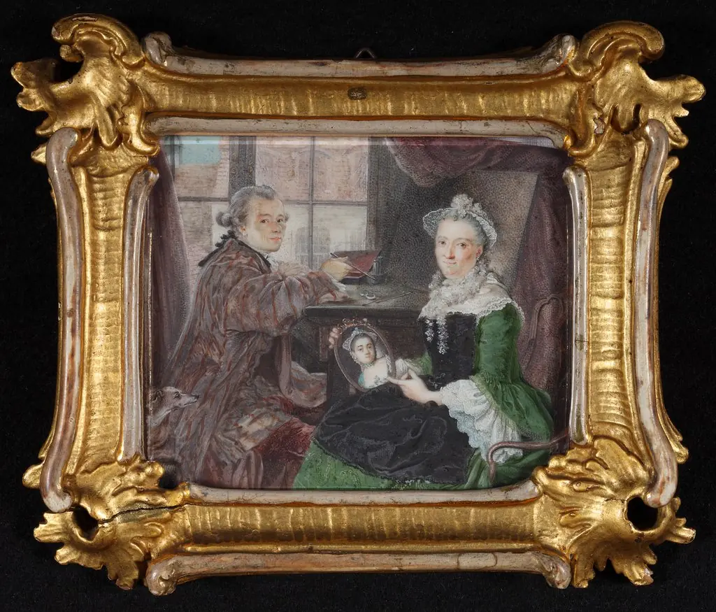Self-Portrait with his Wife