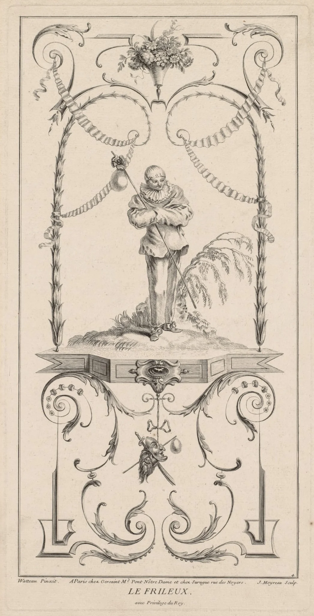 Le Frileux,  Arabesque
