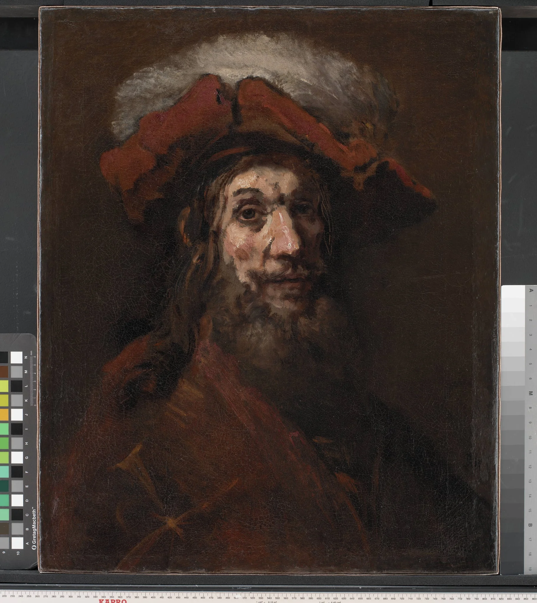 Sketch for The Knight with the Falcon, known as "The Crusader", by Unknown, 1650