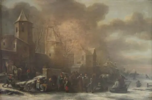 A Dutch Winter Scenery