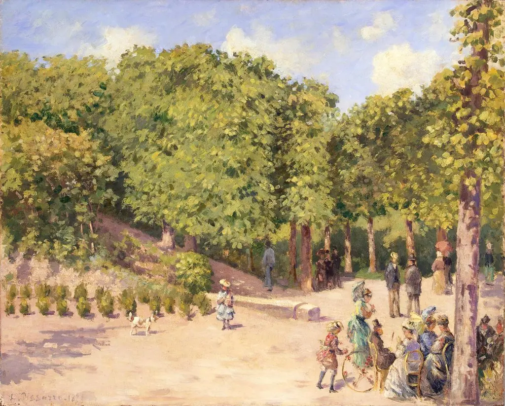 The Municipal Garden, Pontoise