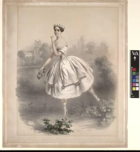 Marie Taglioni in L'Ombre