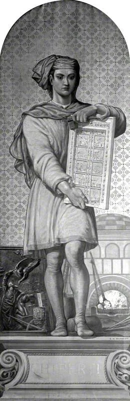Ghiberti (1378–1455) (design for a mosaic in the Victoria and Albert Museum)