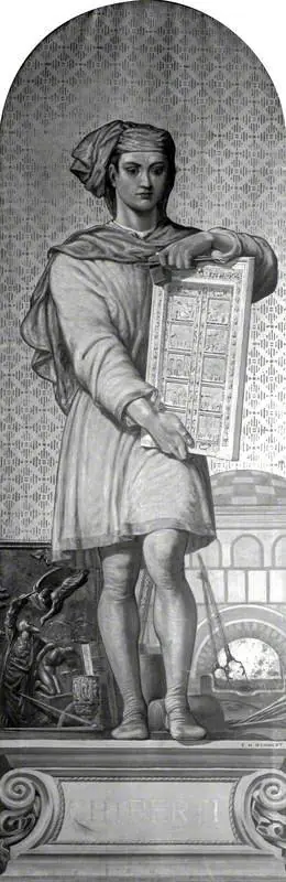 Ghiberti (1378–1455) (design for a mosaic in the Victoria and Albert Museum)