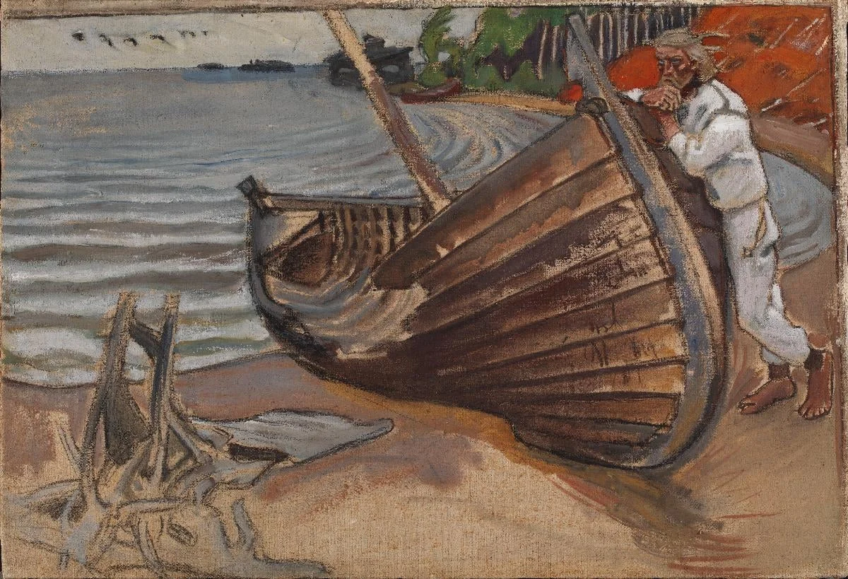 Purren valitus, by Akseli Gallen-Kallela, unspecified