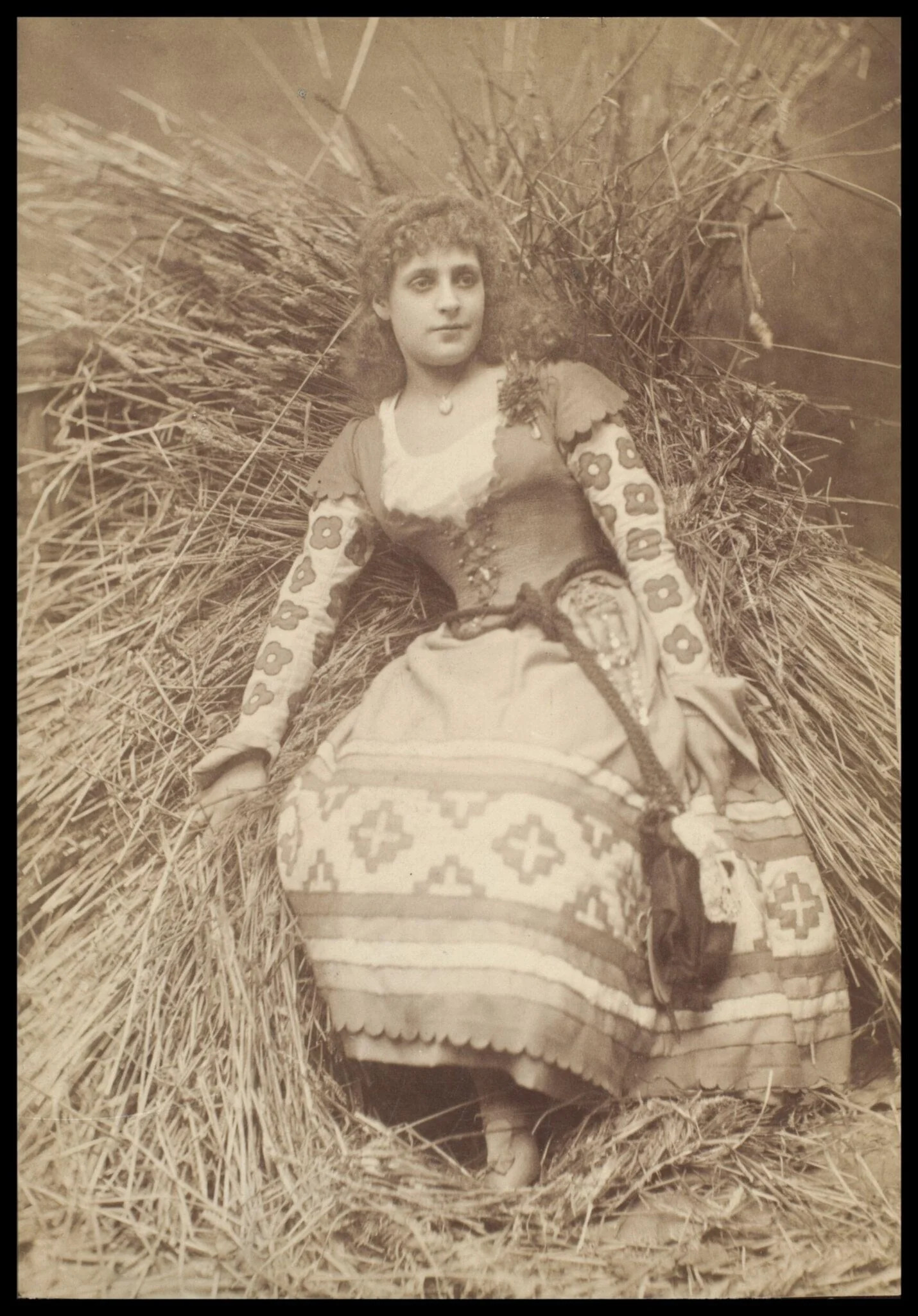 Guy Little Theatrical Photograph, by Samuel Alex Walker, photographic, 1889