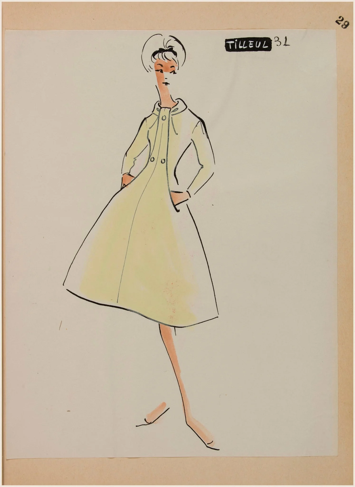 Tilleul, by Marie-Louise Carven, 1958