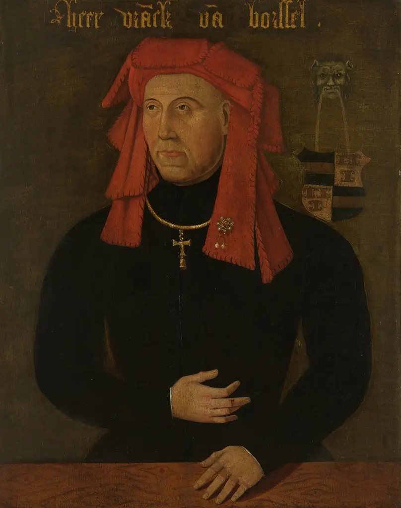 Portrait of Frank van Borselen (c. 1390-1470), Lord of Sint Maartensdijk
