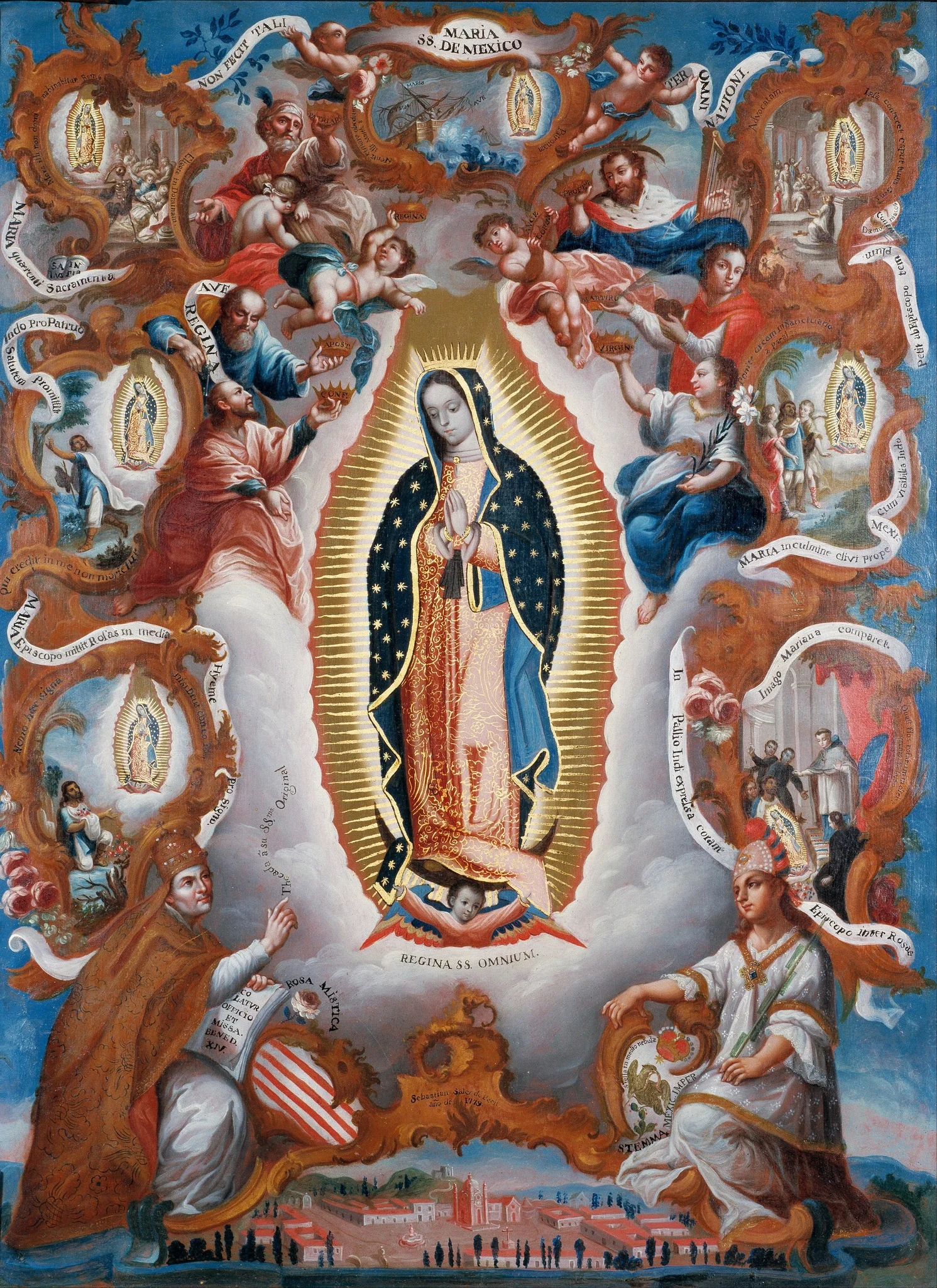 Virgin of Guadalupe, by Unknown, unspecified, 1790