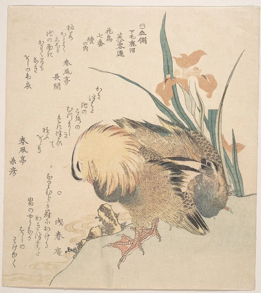 Untitled, by Kubo Shunman, ink, 1788