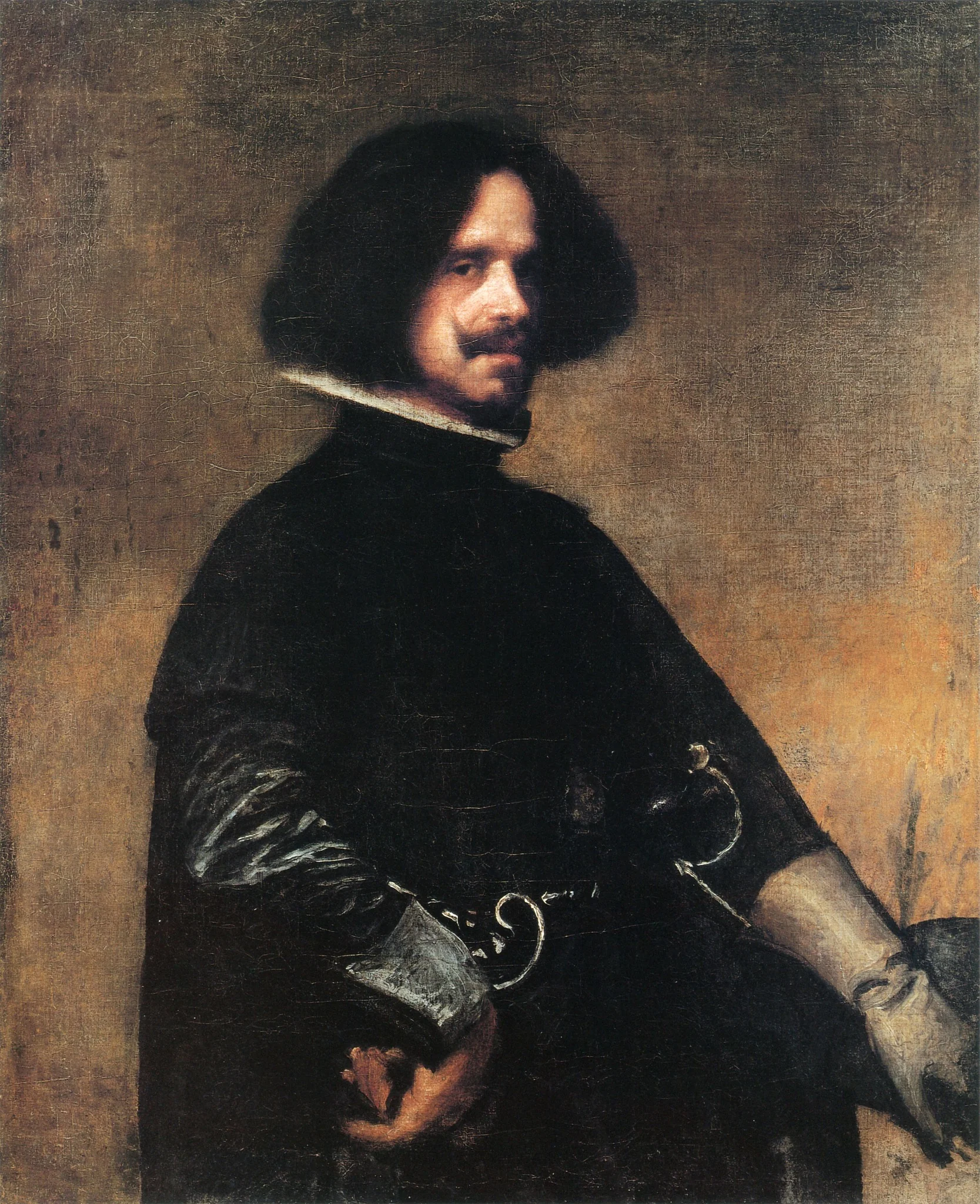 Self-portrait, by Diego Velázquez, oil, 1645