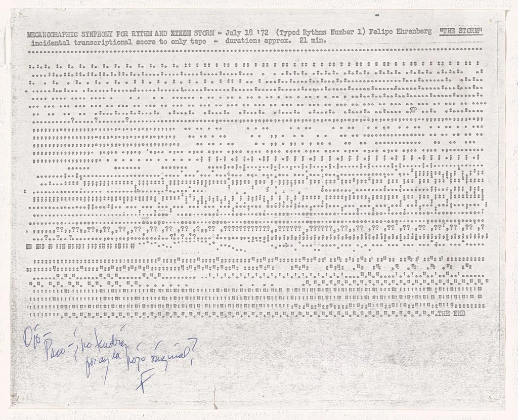 Untitled, by Felipe Ehrenberg, 1972