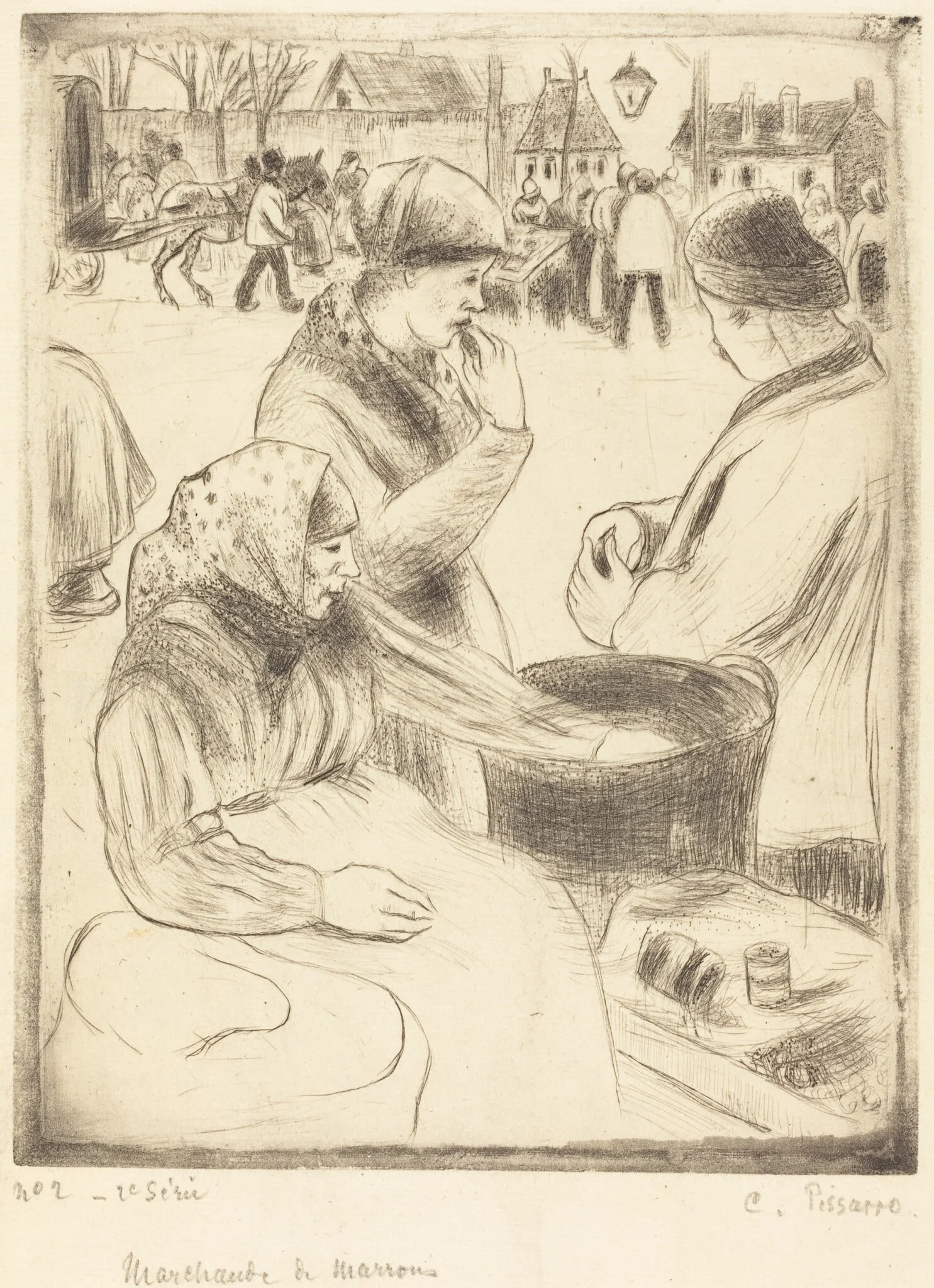 Chestnut Vendors (Marchands de marrons)