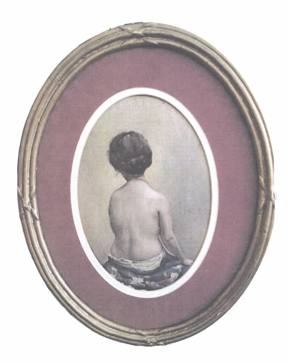 Nud văzut cu spatele, by Mihai Mișu Teișanu, unspecified, 1923