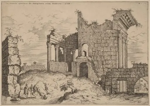 Second View of the Forum of Nerva