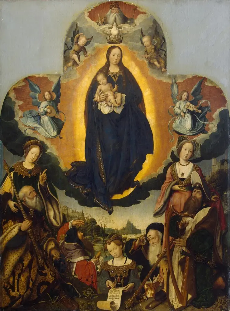 The Virgin Mary in Glory
