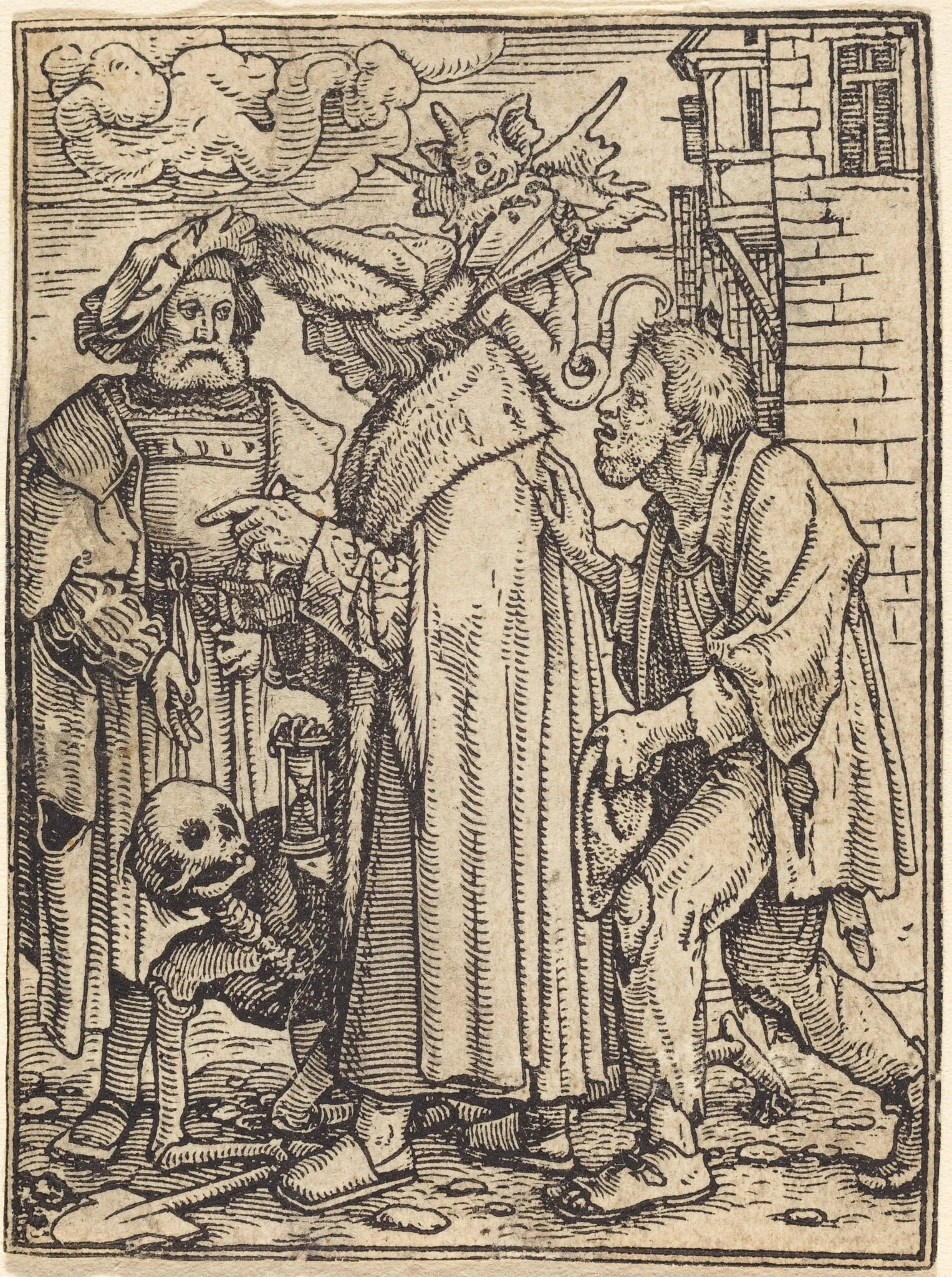 The Councillor, by Hans Lützelburger, ink, 1526