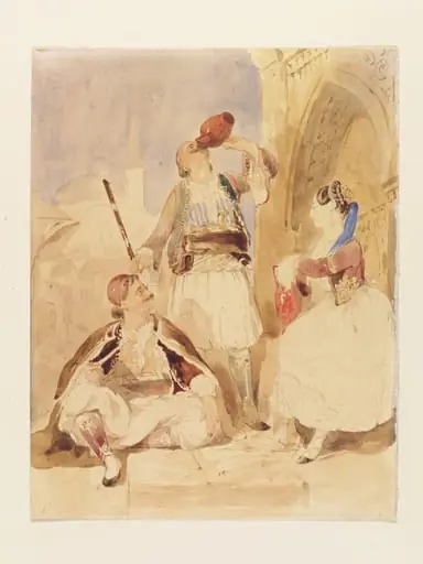 Albanians, and Greek woman of Smyrna