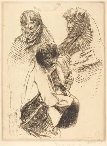 Three Veiled Women (Trois femmes voilées)