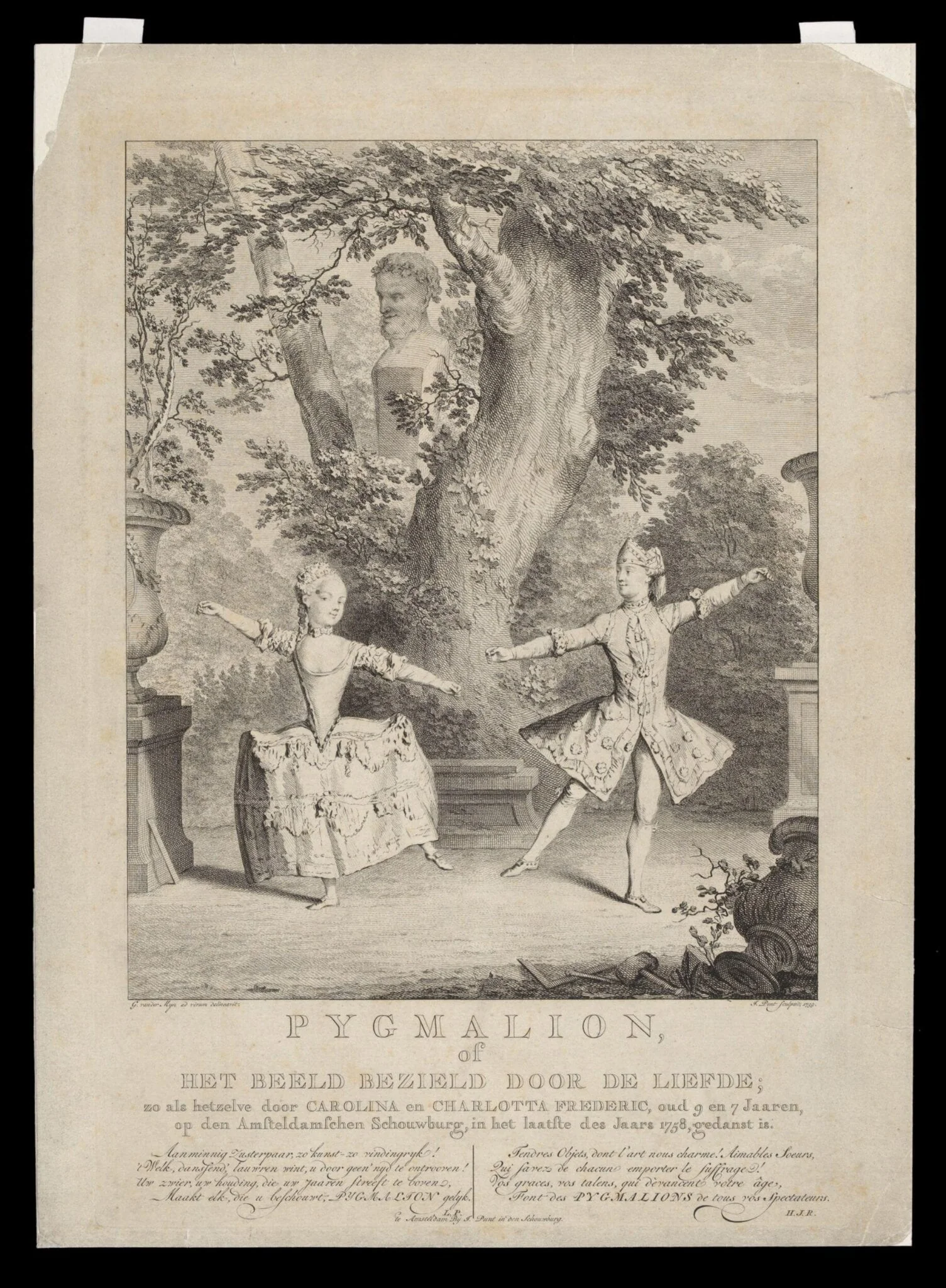 H Beard Print Collection, by G. van der Myn, 1759