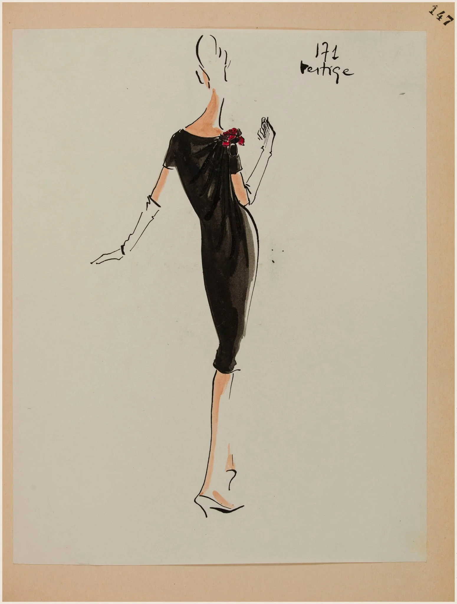 Vertige, by Carven, 1958