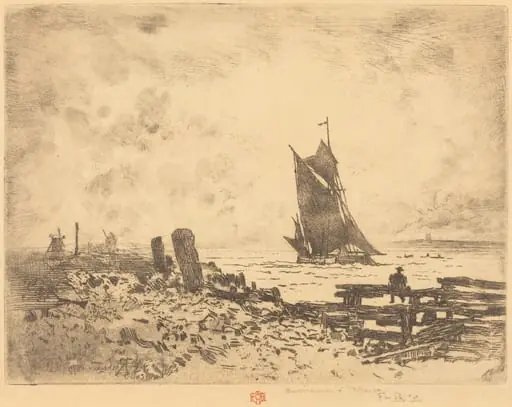 La Petite Marine - Souvenir de Medway (counterproof)