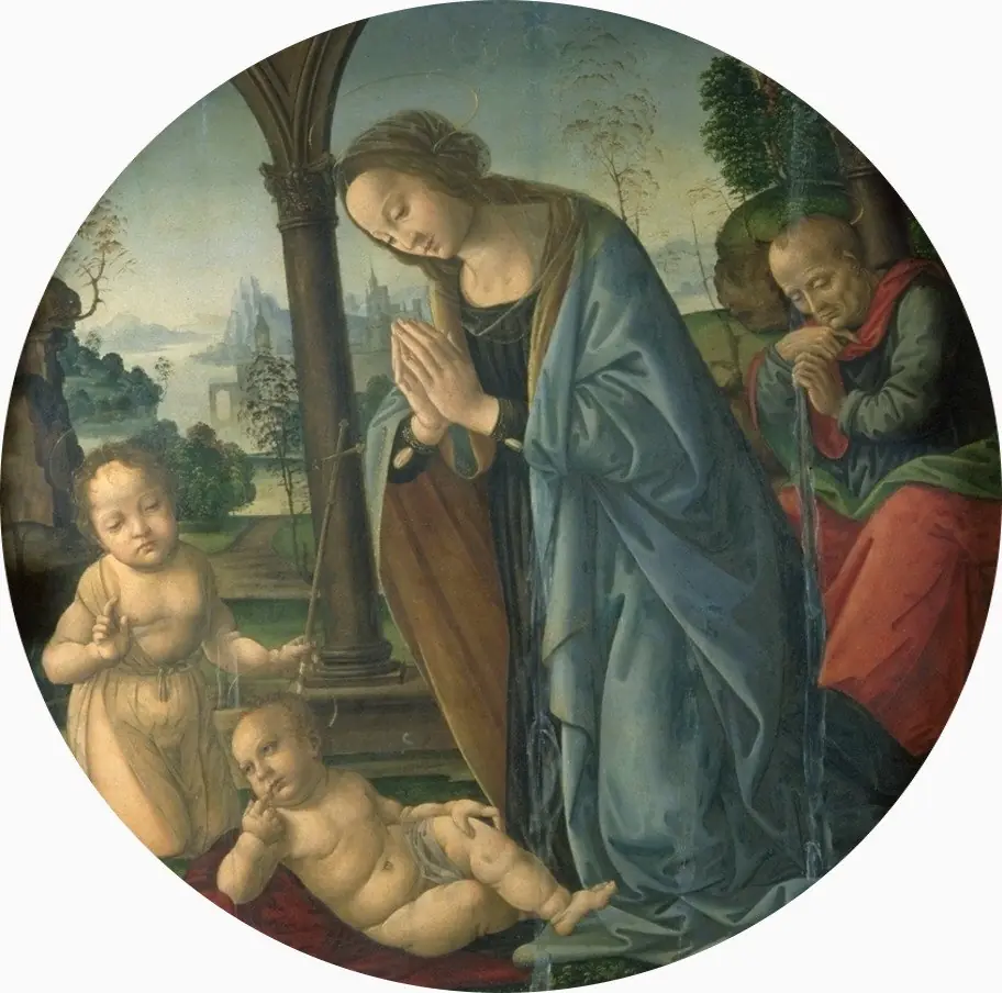 The Holy Family and Infant St. John