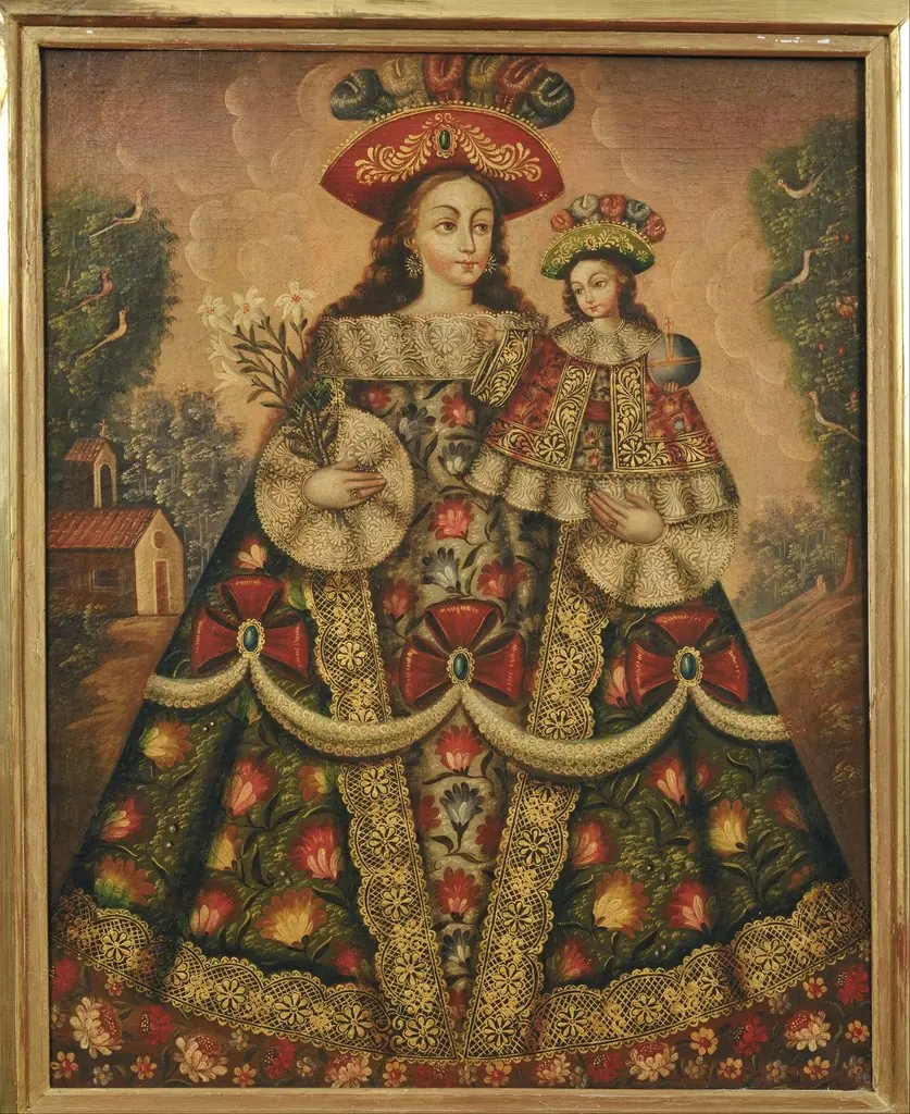 The Virgin of the Pilgrims and Child