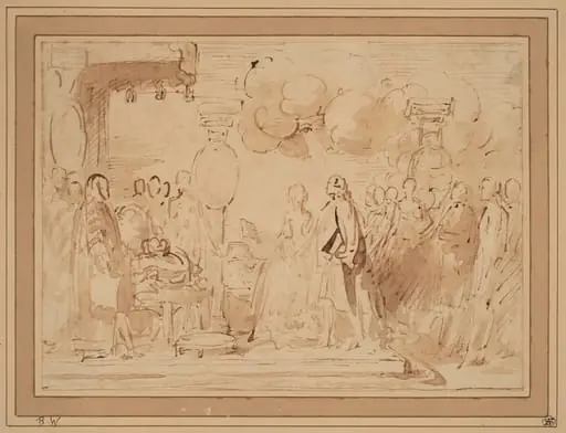 George III Resuming Royal Power in 1789