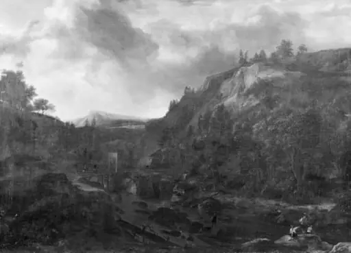 Mountain Scenery with a River