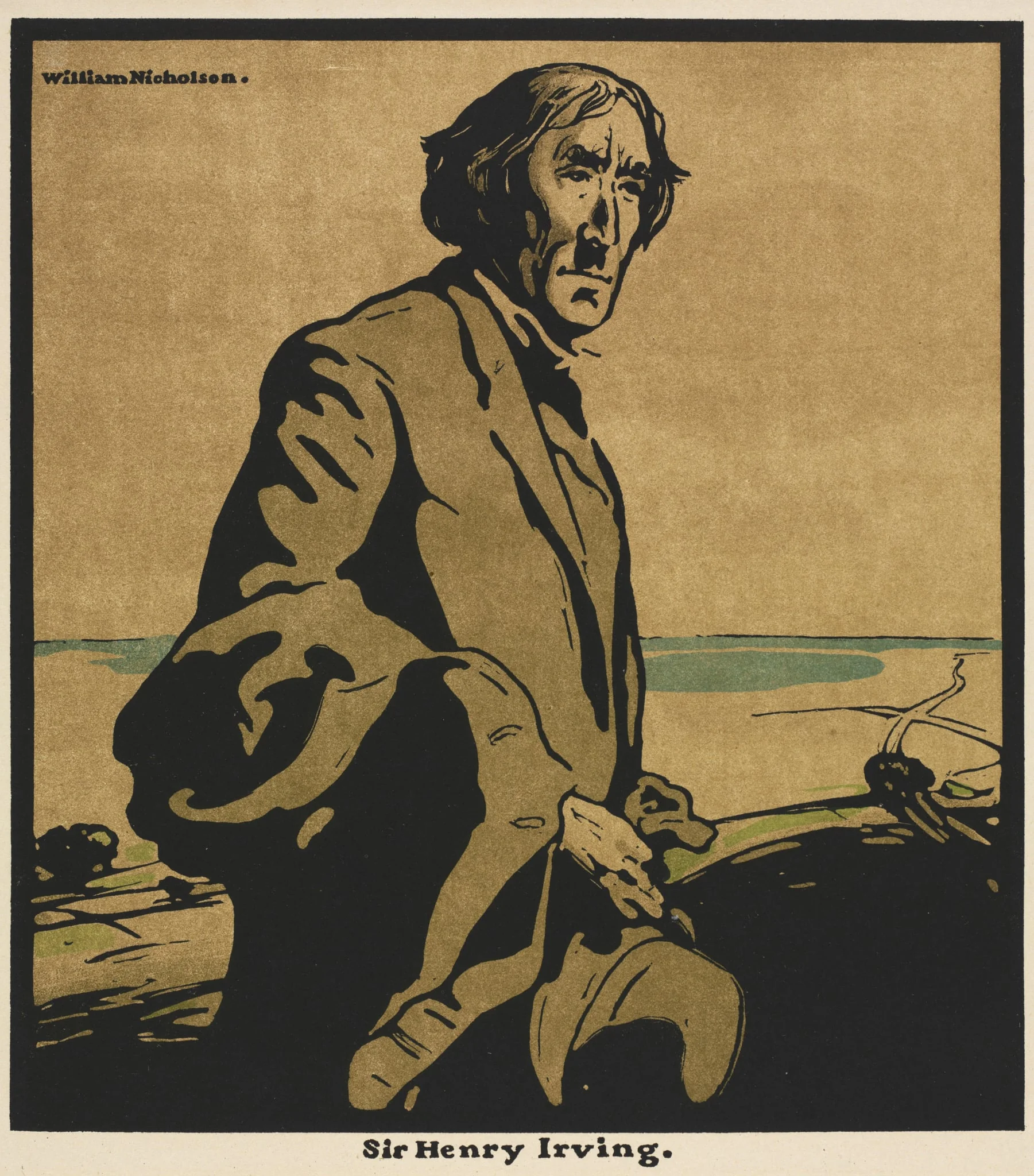 Twelve Portraits: Sir Henry Irving, by William Nicholson, 1898