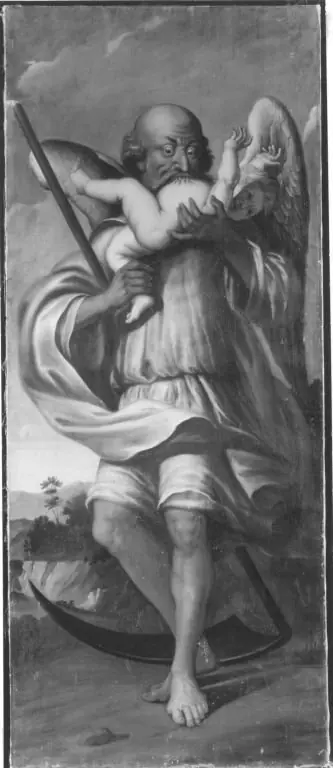 Saturn. the God of Time, devouring his own child