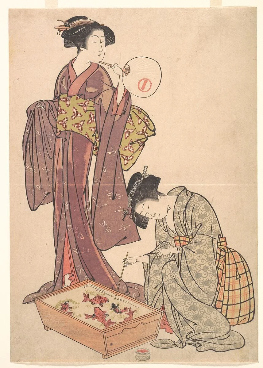 Untitled, by Santō Kyōden, ink, 1780