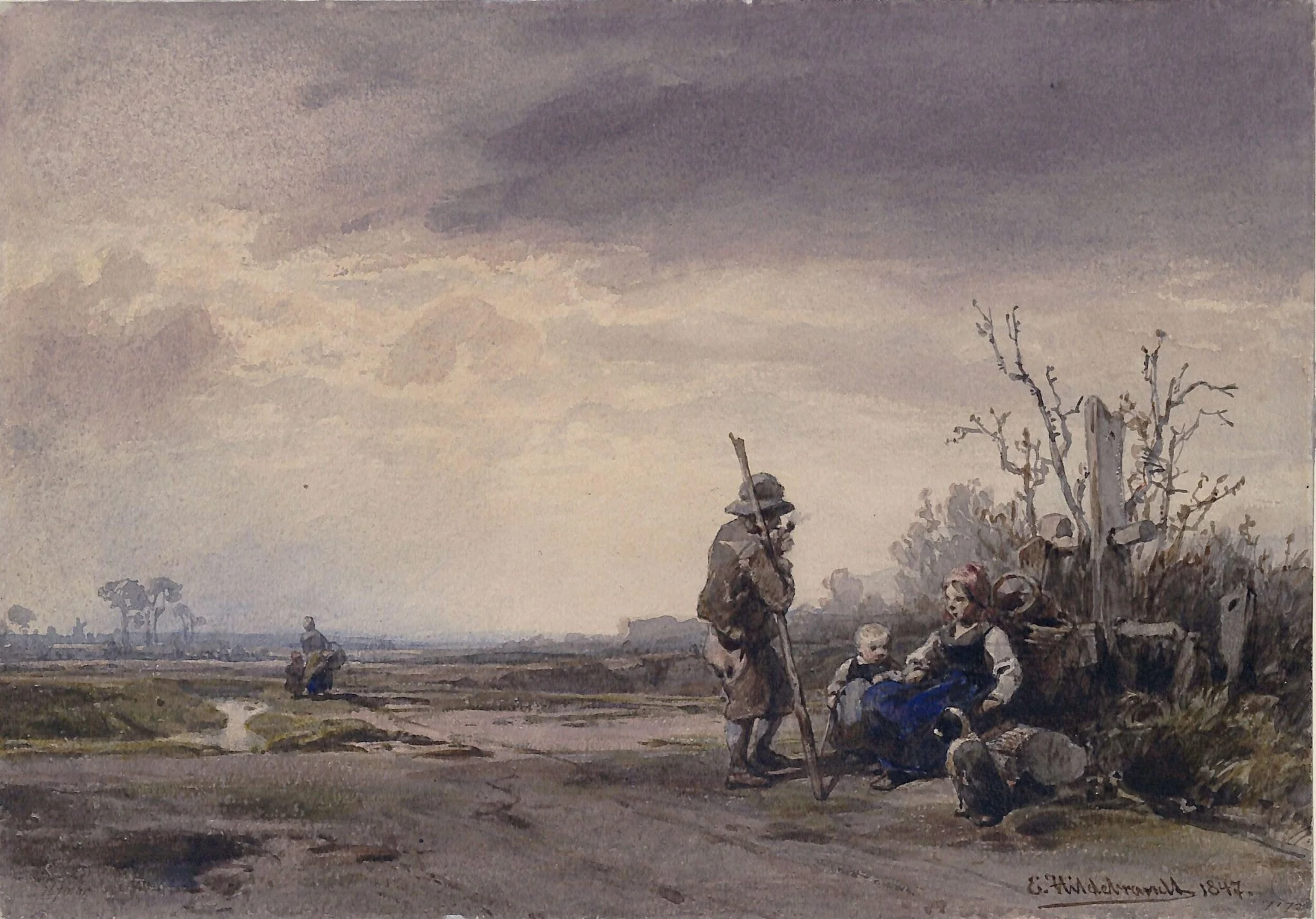Landscape in Holland