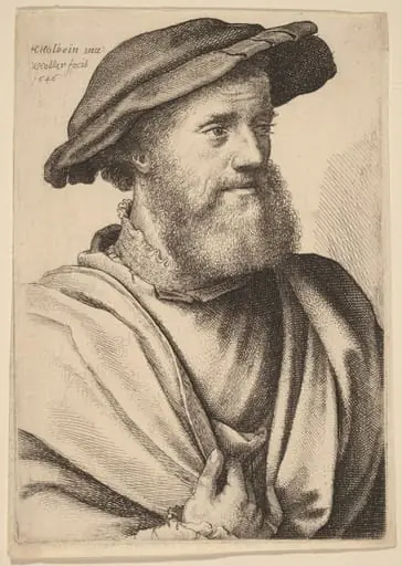 Man with Beard Looking Right (Hans Holbein?)