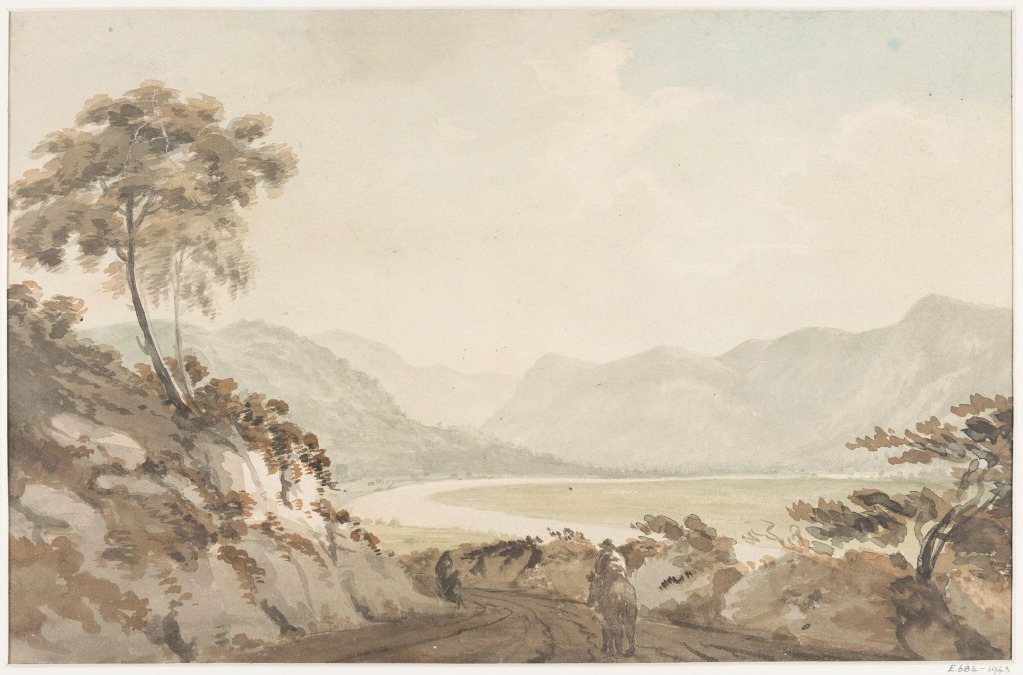 The Vale of Conway, near Llanrwst, North Wales.