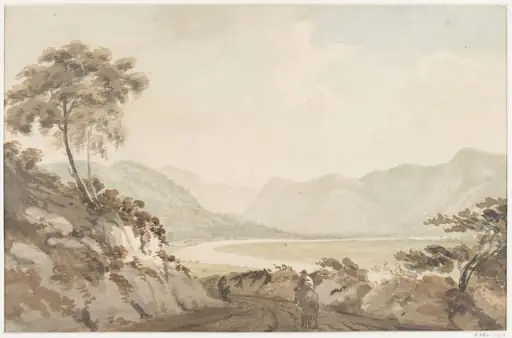 The Vale of Conway, near Llanrwst, North Wales.