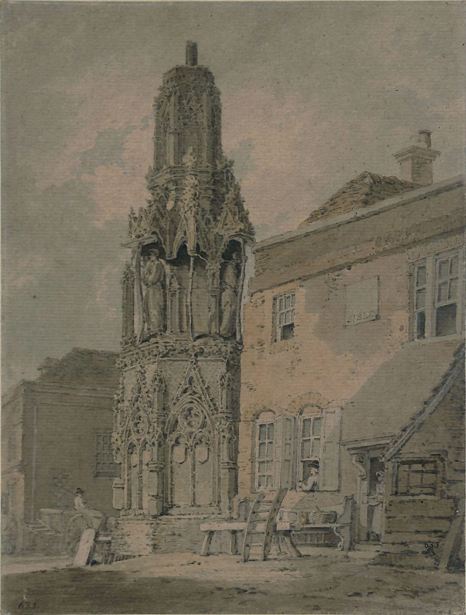 Waltham Cross in 1812