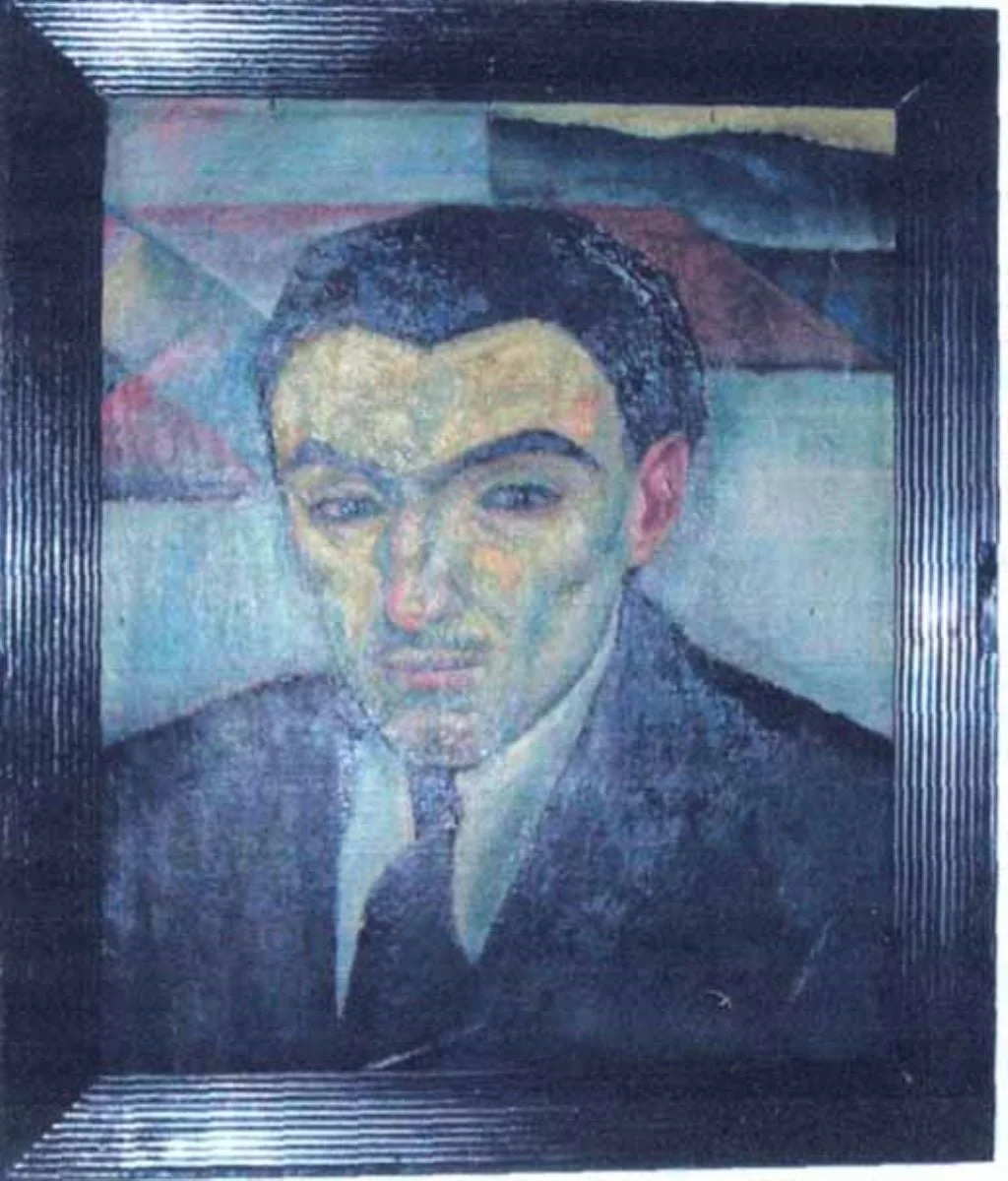 Nae Ionescu, by Viorel Lascăr, unspecified, 1914
