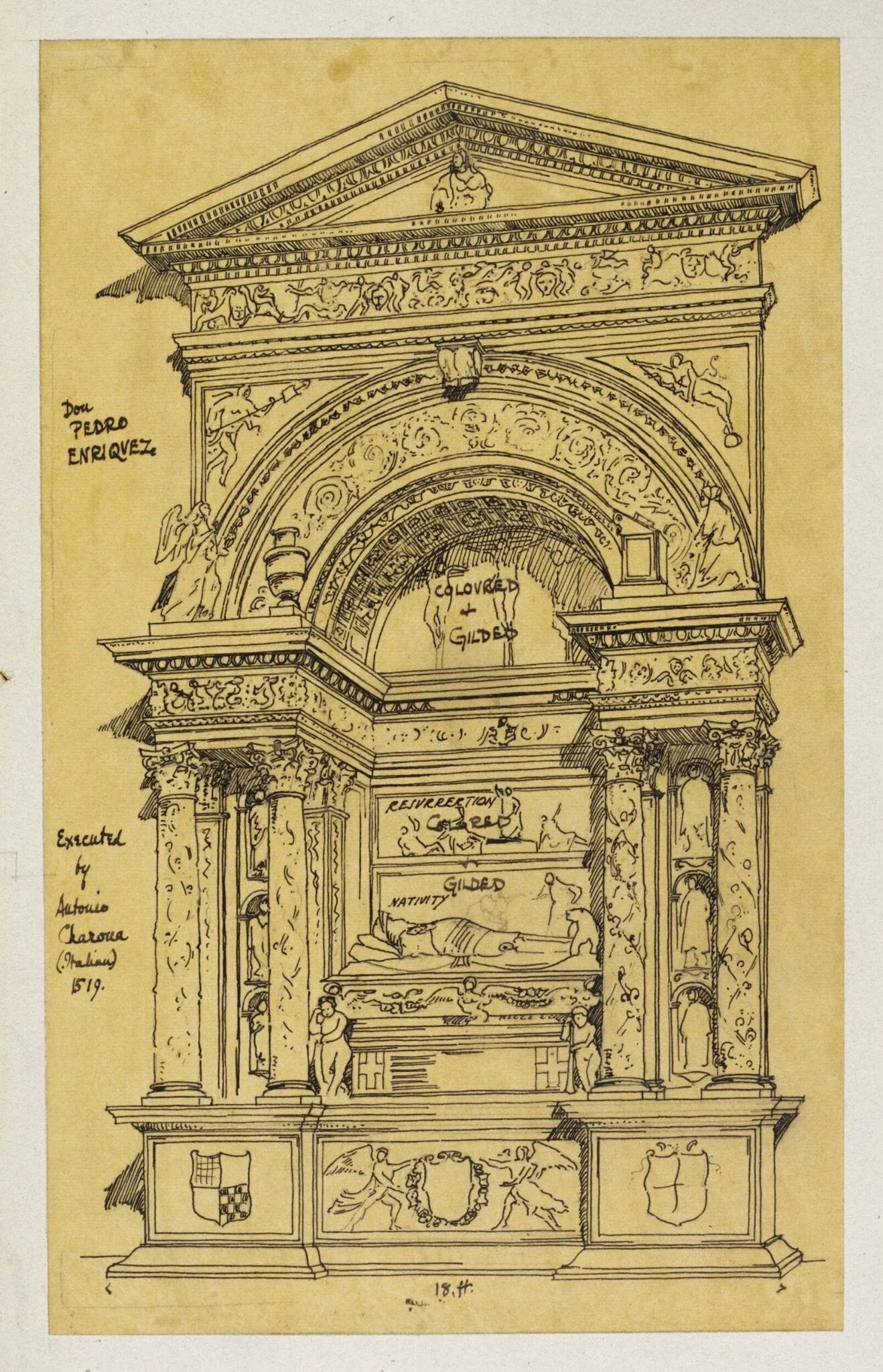 Untitled, by Bernard H. Esq. Webb, 1873