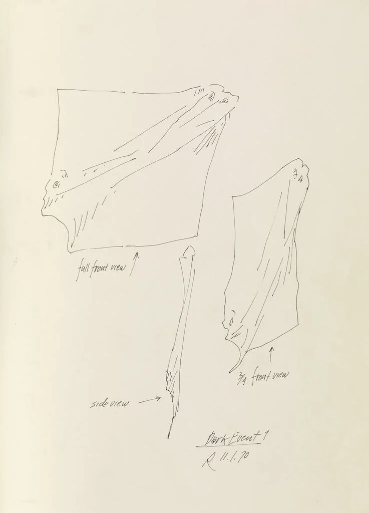 Untitled, by Robert Overby, gouache, 1970