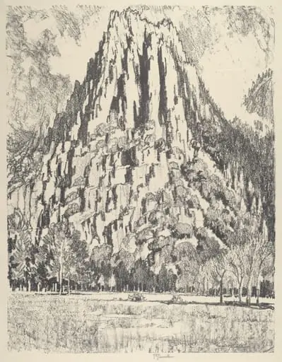 Buttresses, Yosemite