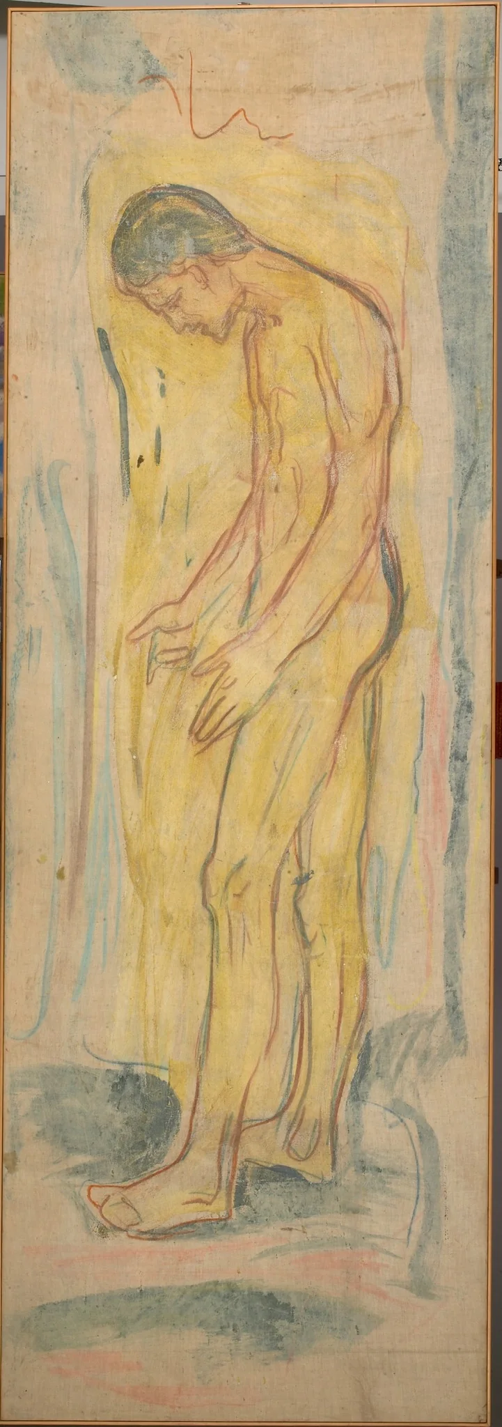 Standing Naked Man. The Source