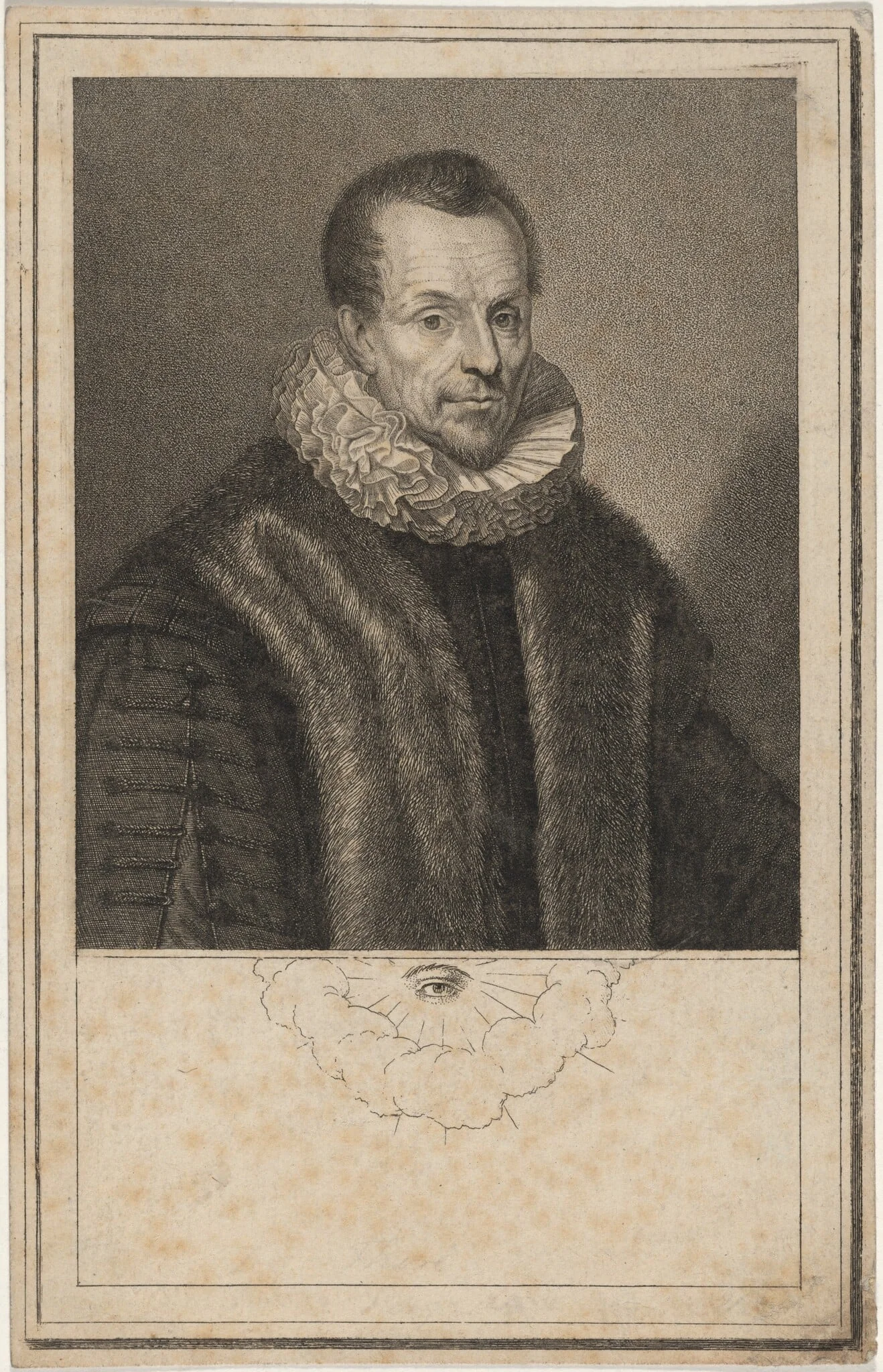 Jacques Auguste de Thou, by Unknown 19th Century, ink, 1850