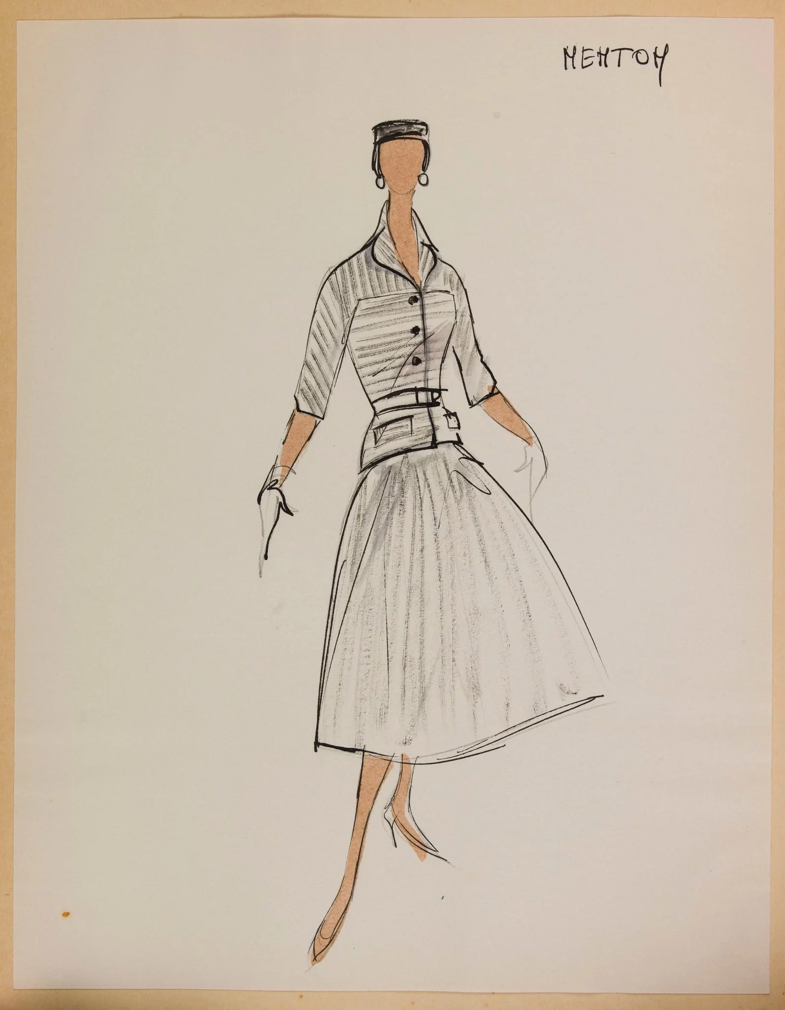 Menton, by Marie-Louise Carven, 1956