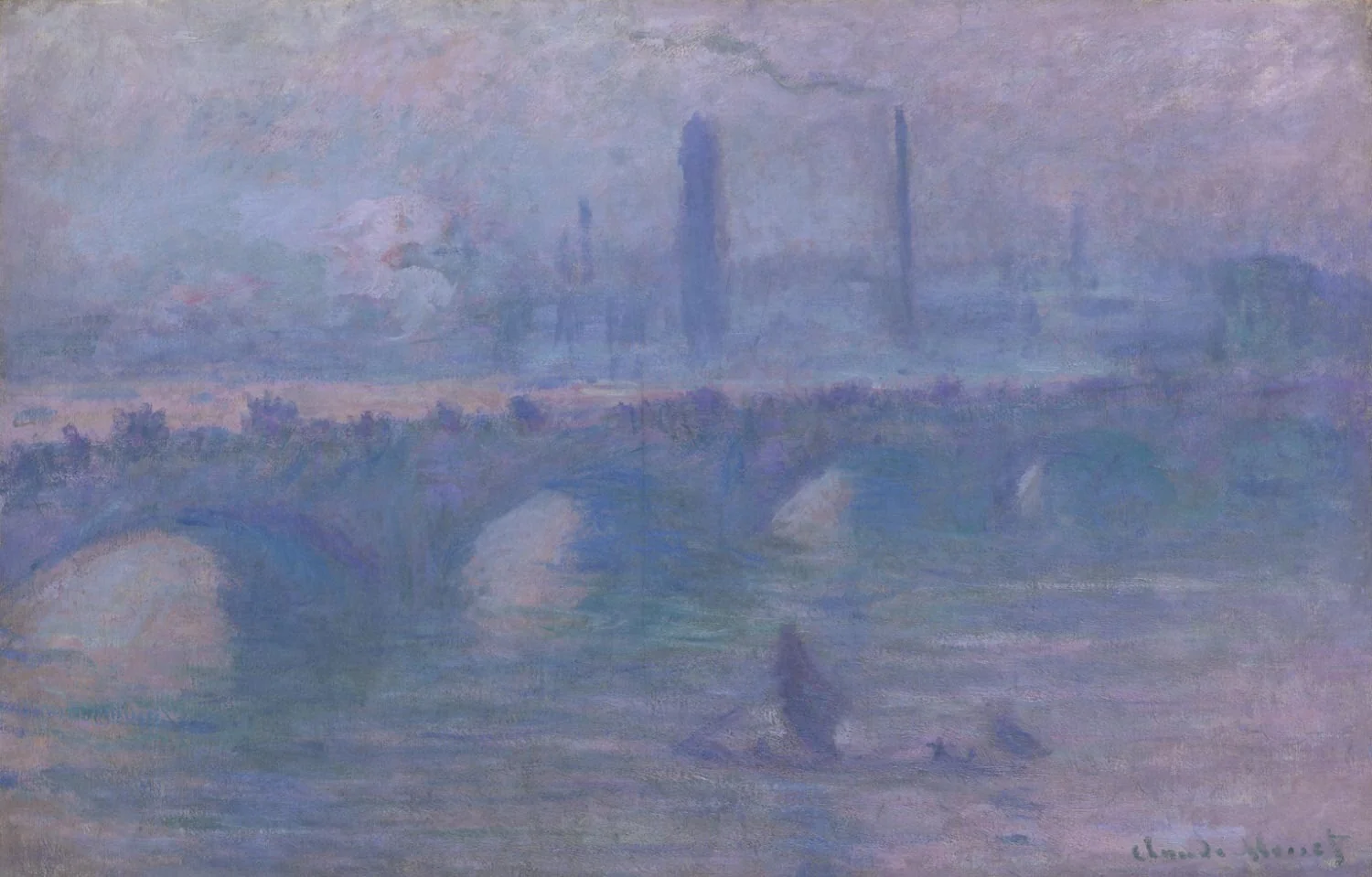 Waterloo Bridge, Morning Fog