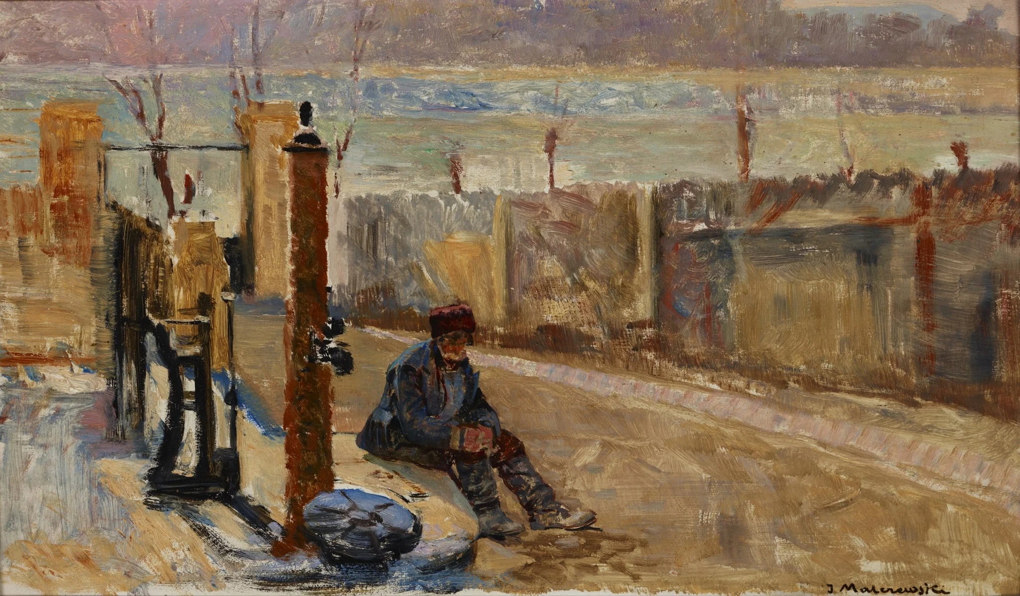 Embankments of the Vistula