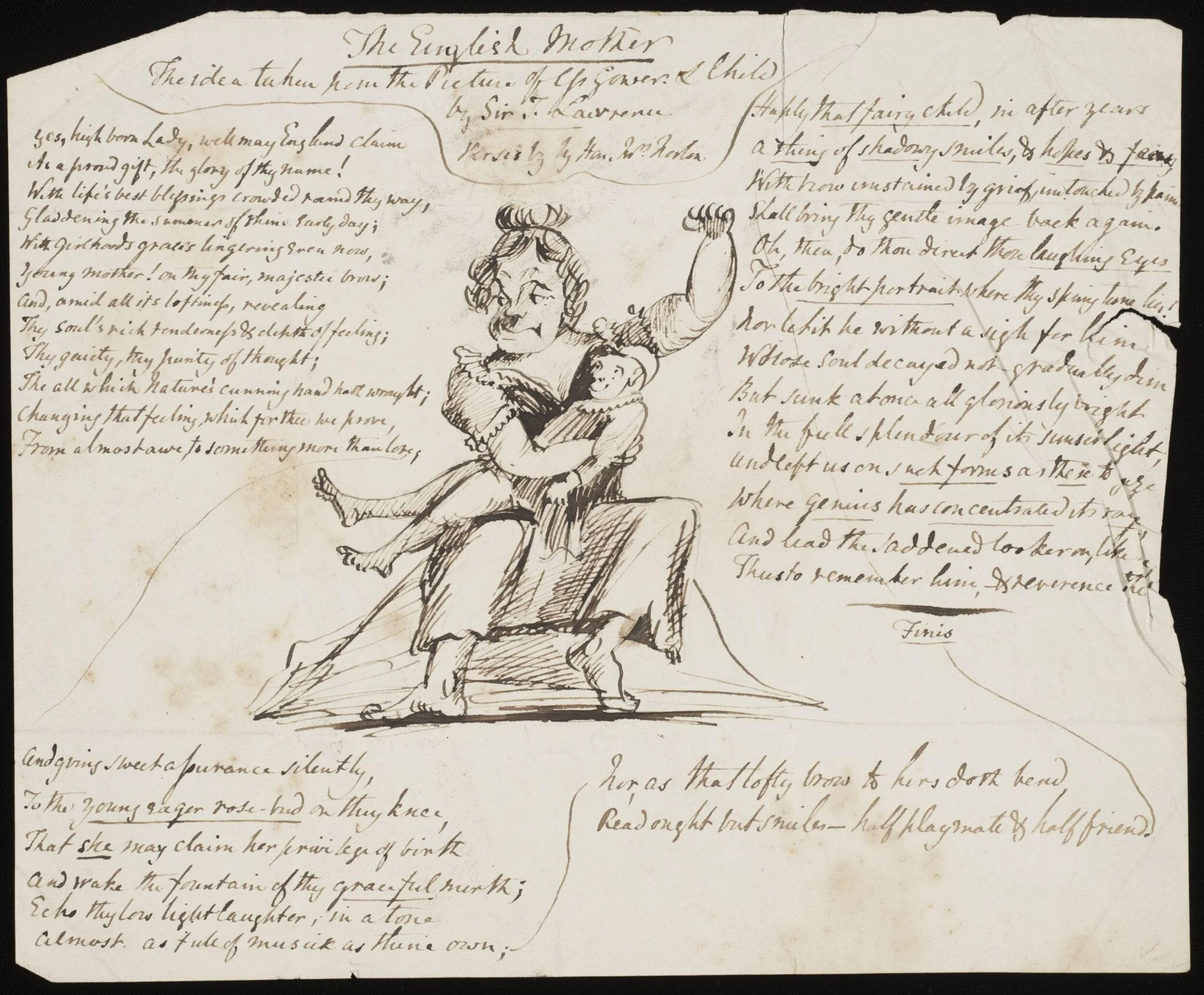 The English Mother, by Unknown, 1830