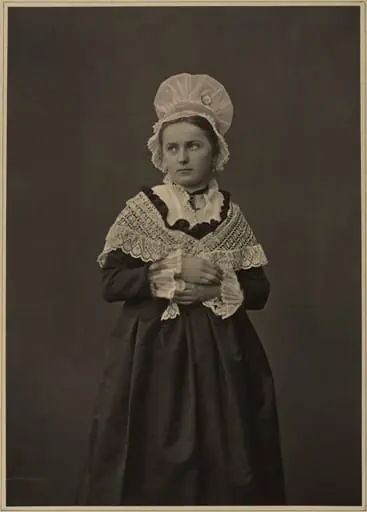 Woman in Lorraine Dress